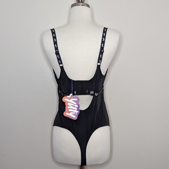 Yitty Spotlight Shaping Demi Cup Thong Bodysuit - Picture 3 of 10